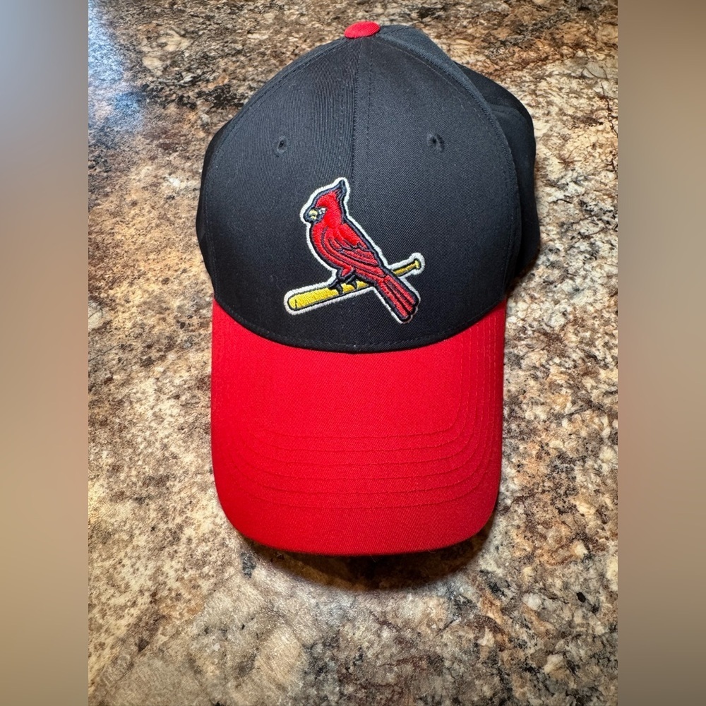 Cardinal Logo Navy and Red Cap